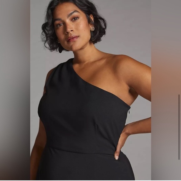 Hutch one shoulder fringe asymmetric dress - Picture 7 of 12